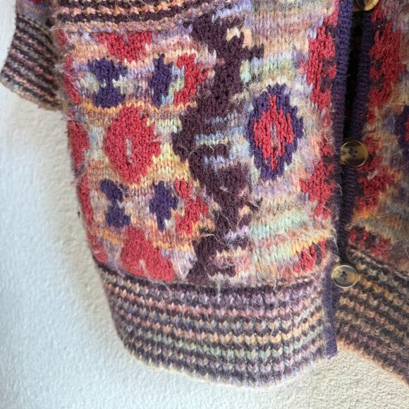 Free People 💋 Home On The Range Cardi \\ Size XS // Colorful oversize knit - Picture 10 of 14